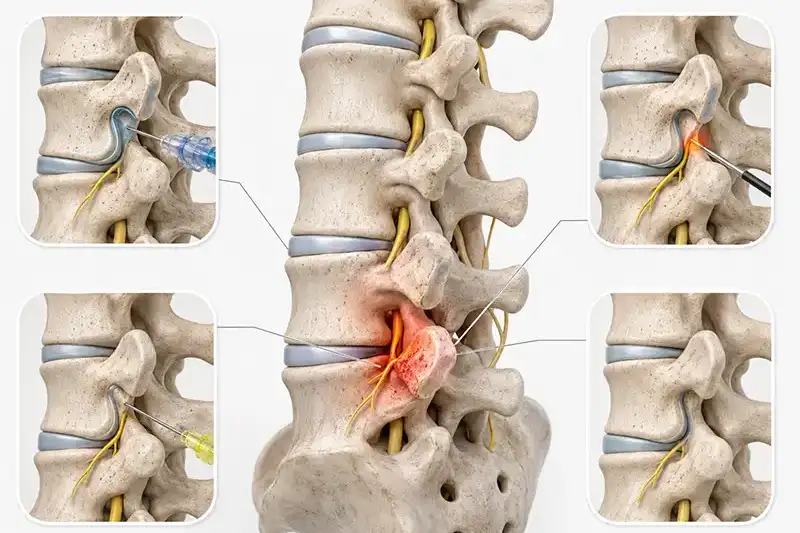 Physician consulting with patient on facet joint syndrome treatment at Shore Spine & Pain